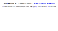 Desktop Screenshot of mail.tvujweb.cz